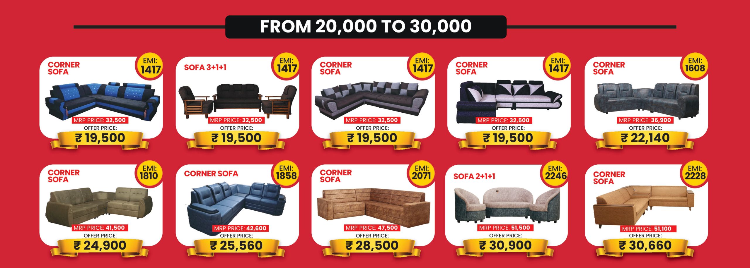 Best sofa offers in Kollam showroom