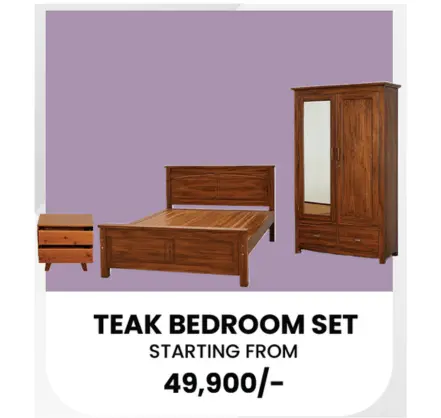 Teak Bedroom Set